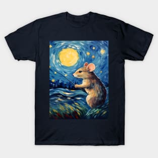 Van Gogh's Mouse T-Shirt